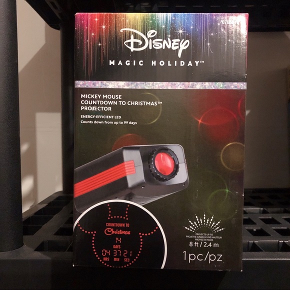 Disney Mickey Christmas countdown projector - Picture 1 of 2